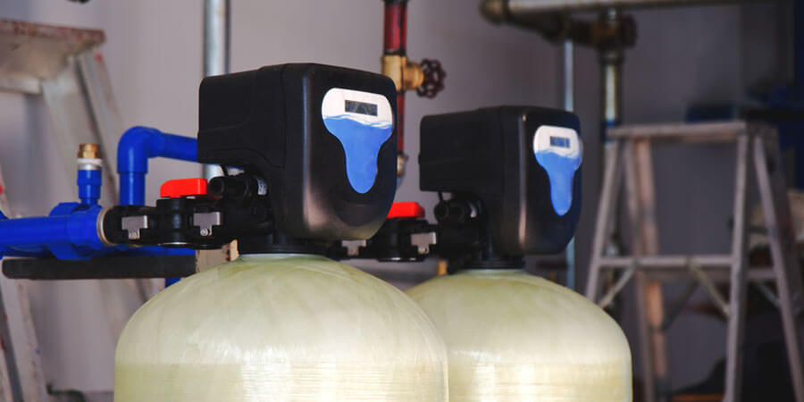 Water softener installation